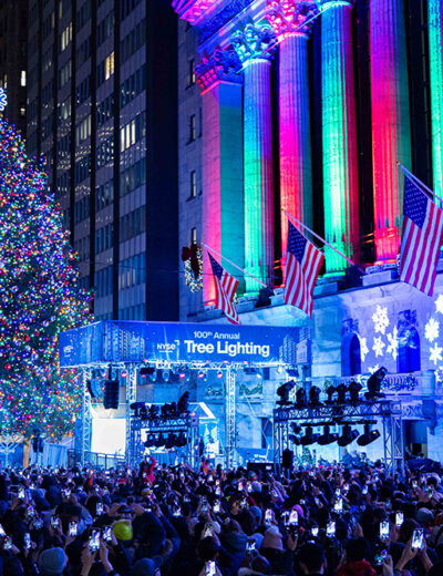 Christmas on Wall Street: Food, Fun, and the NYSE Christmas Tree