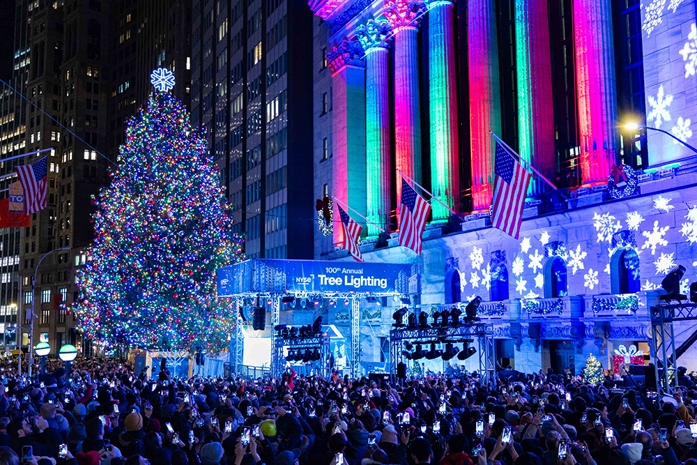 Christmas on Wall Street: Food, Fun, and the NYSE Christmas Tree