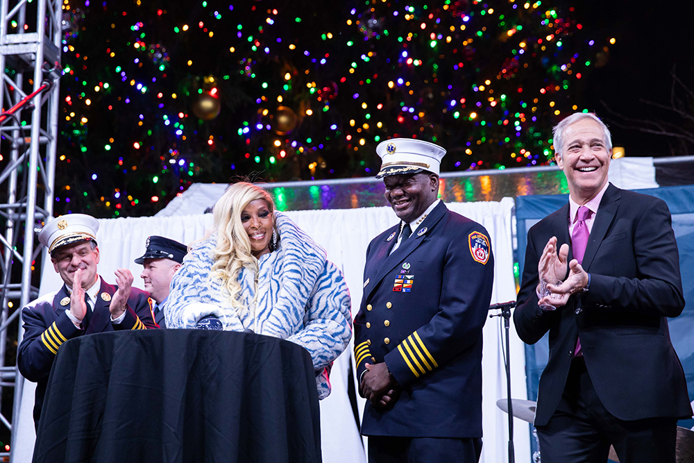 NYSE Group Tree Lighting